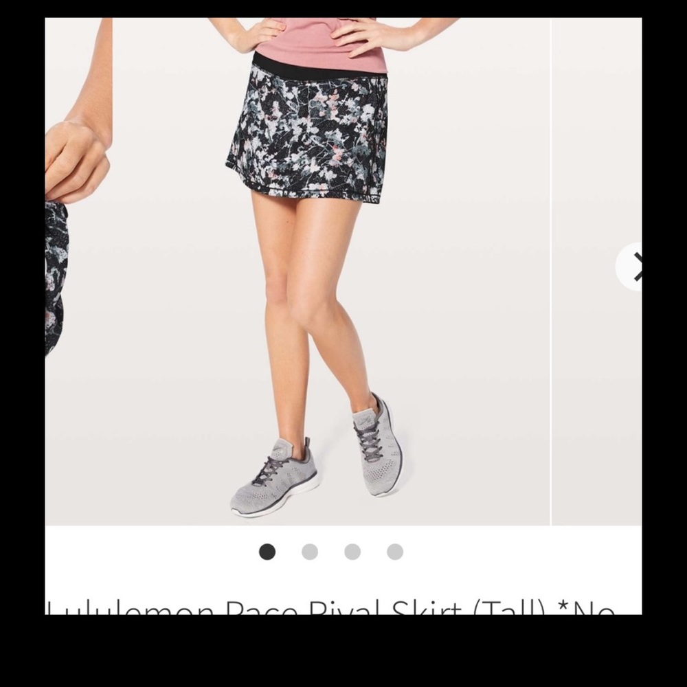 Lululemon Pace Rival Skirt Tall Size 6